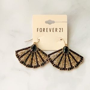 Forever 21 Fan Earrings